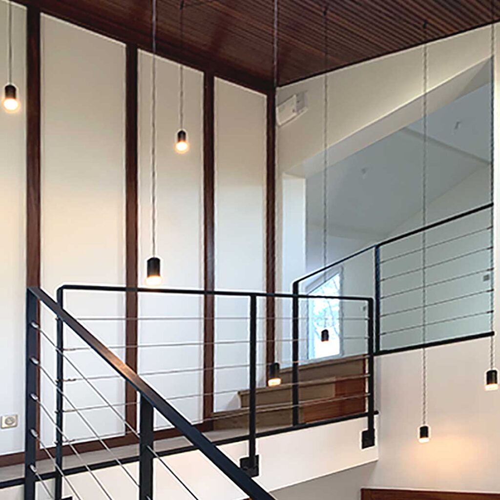 Suspension luminaire cap ferret