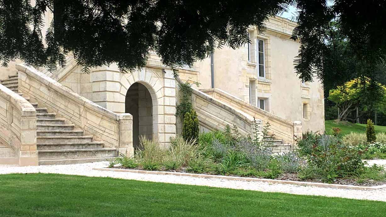 château Haut Peyrat décoration Bordeaux