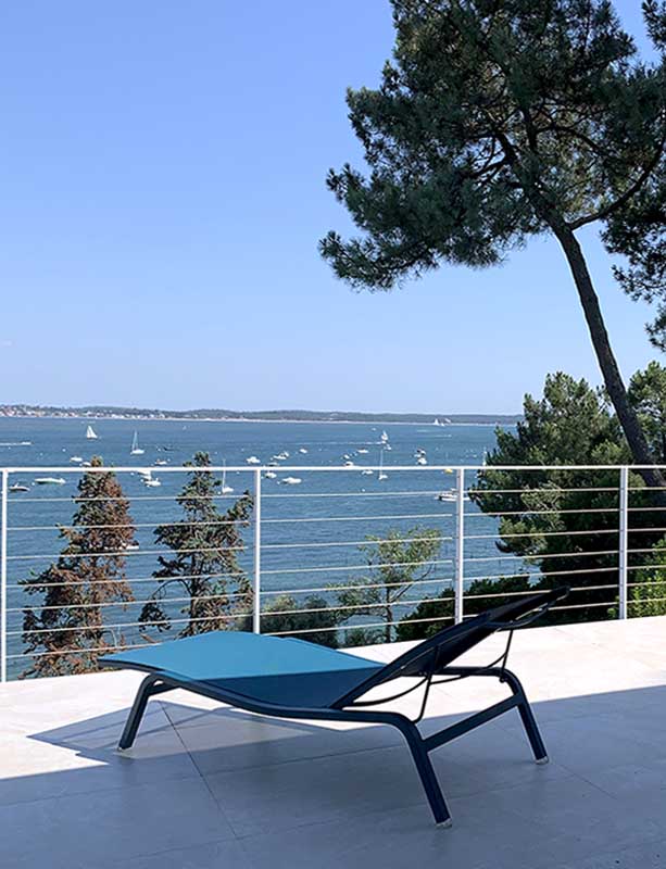 terrasse maison cap ferret